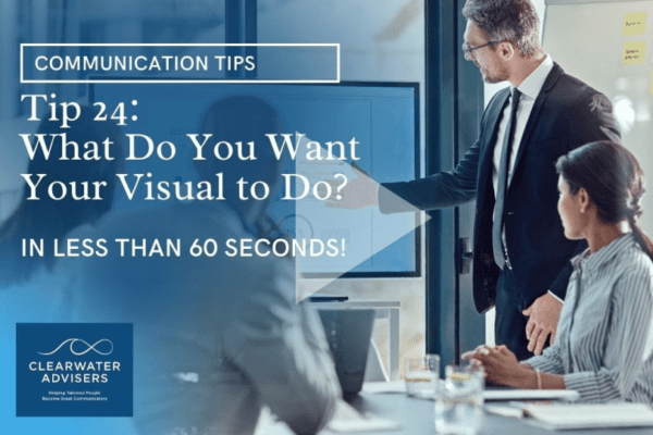 What do you want your visual to do?